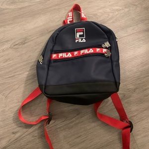 Fila leather mini backpack